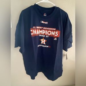 Houston Astros 2017 championship t-shirt nwt 2xl